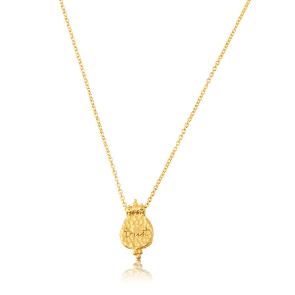 Trust in life necklace