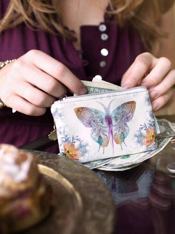 PAISLEY BUTTERFLY wallet - Image 3