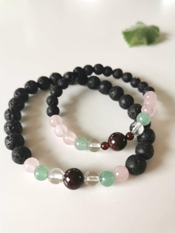Personalized Valentine's gift - love bracelet for two