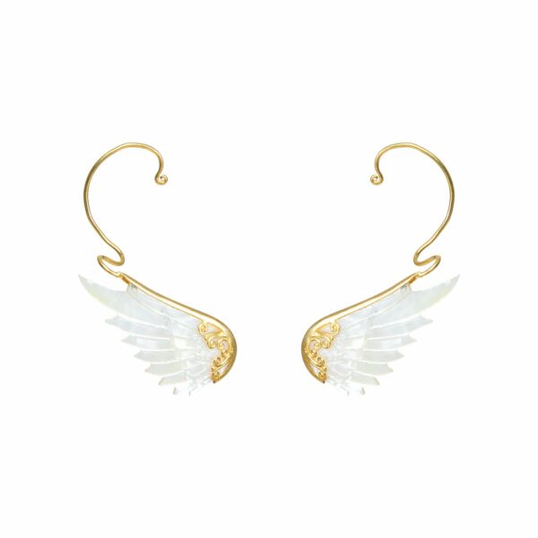 Jewellery with meaning - angel earrings - earcuffs