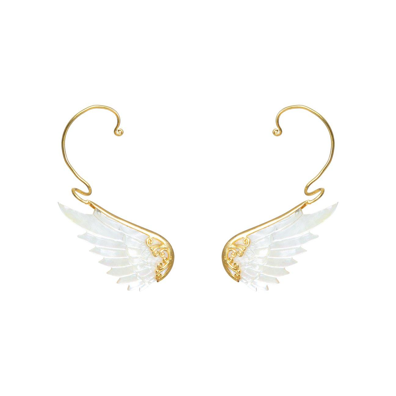 Smykker med mening - engleøreringe - earcuffs