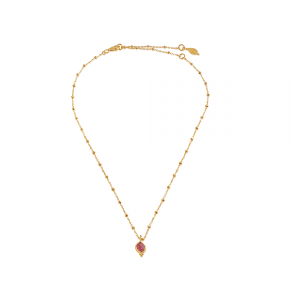 Gentle Heart with Pink Tourmaline - jewellery with meaning