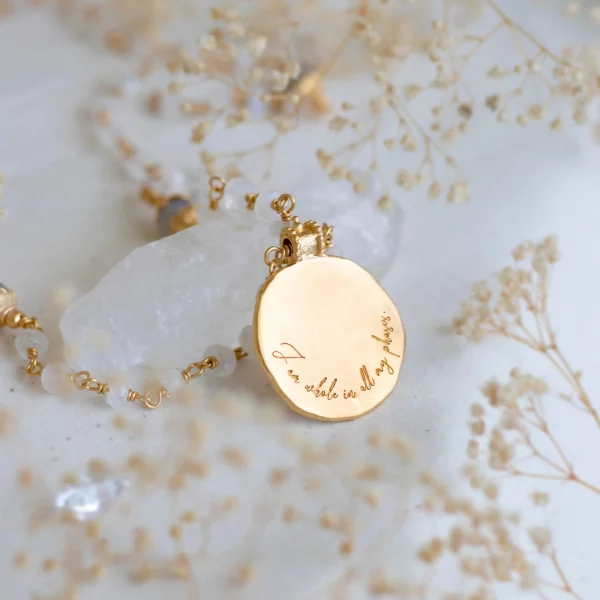 I AM WHOLE crystal necklace - Image 3