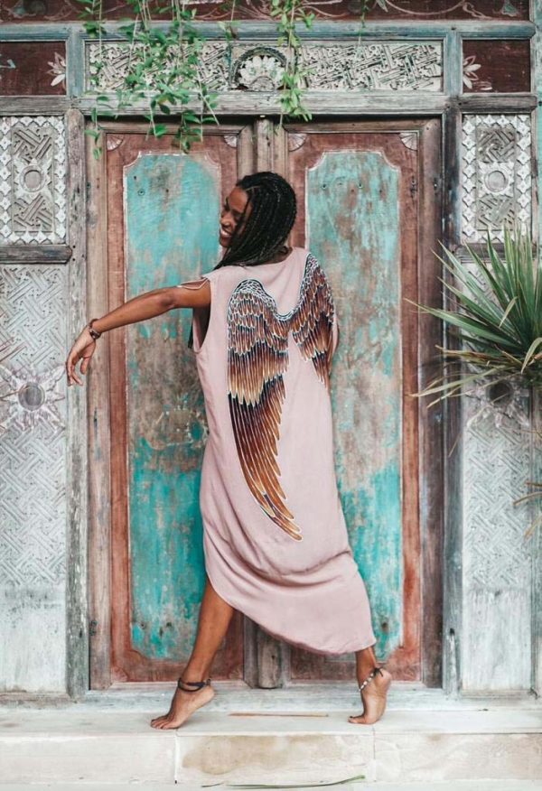 Archangel Gabriel LEVITATE Kaftan, Mushroom - Image 3