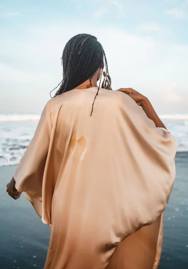 Archangel Gabriel Luxe Kimono, Ombre, Miniature Wings - Image 7