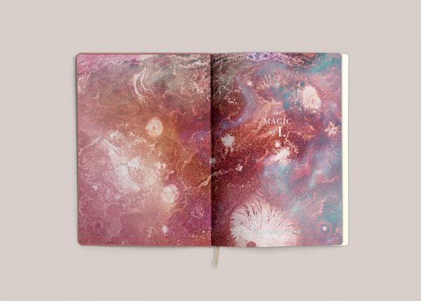 MAGIC OF I - VEGAN LEATHER JOURNAL A6 coral rose - Image 2
